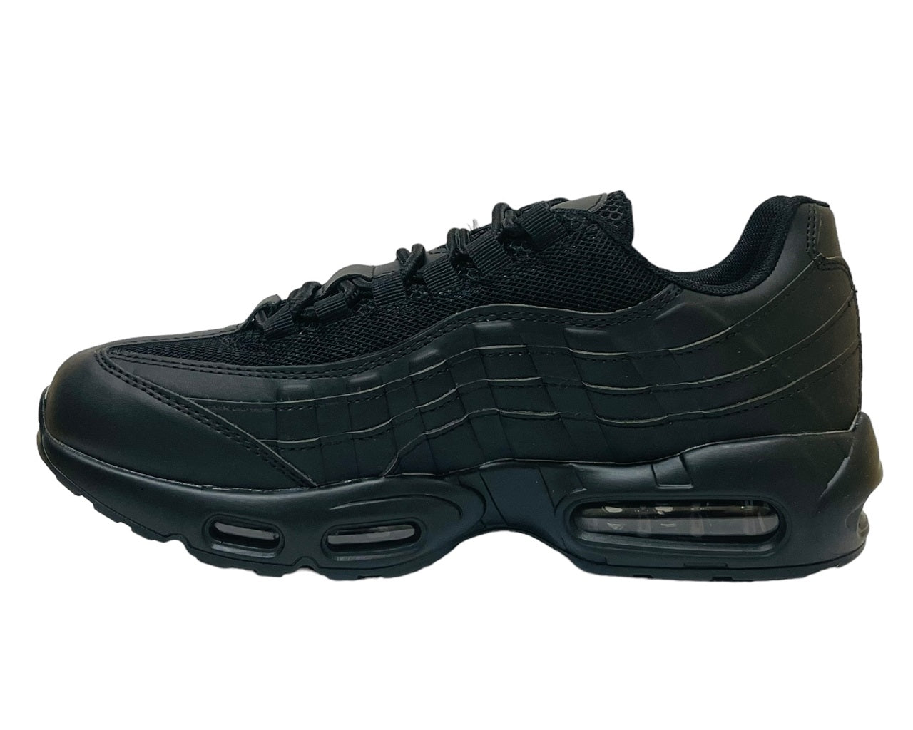 Men's Air Cushioned Sports Trainers – All Black