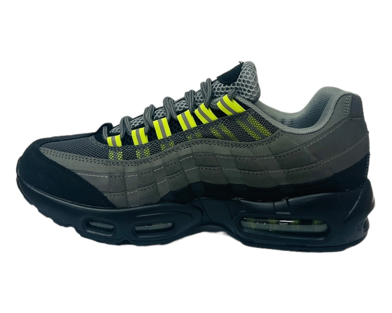 Men's Air Cushioned Sports Trainers – Dark Grey