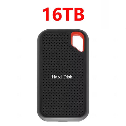Portable SSD Drive 1TB High Speed Hard Drive 1/2/4/8/16TB-128TB External Hard Disk