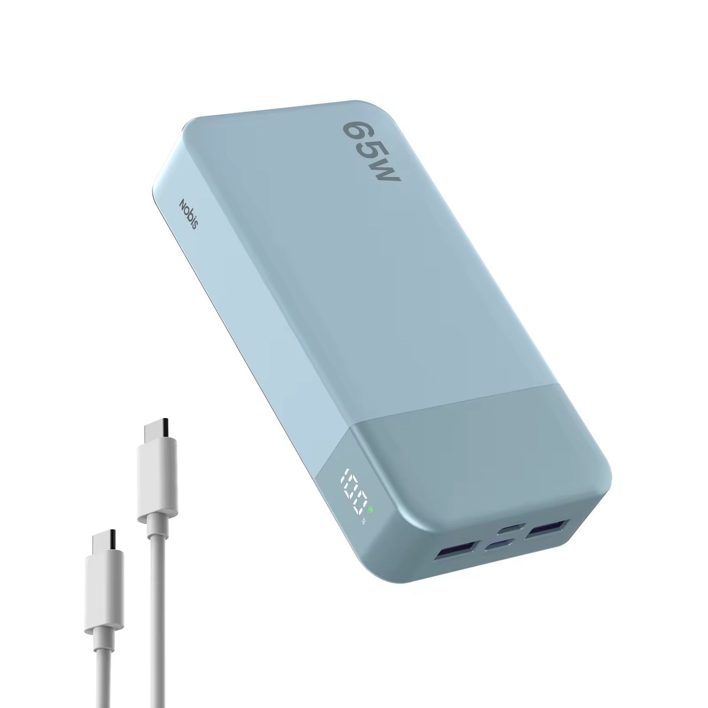 NOBIS Power Bank 20000mah 45W/65W/90W/187W Super Fast Charge ultra slim