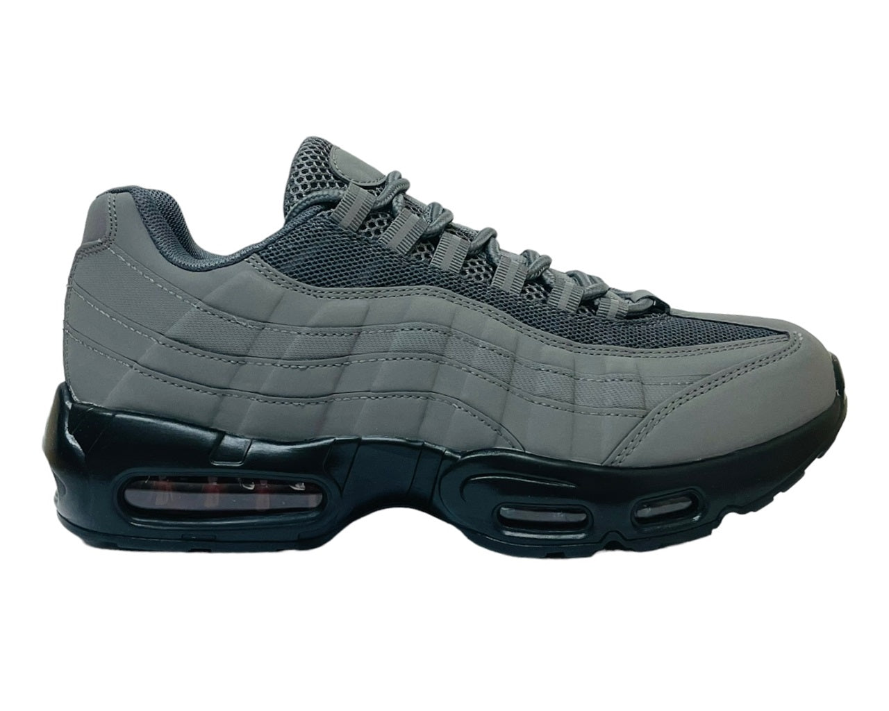 Men's Air Cushioned Sports Trainers – Grey