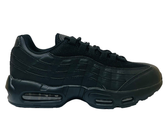 Men's Air Cushioned Sports Trainers – All Black