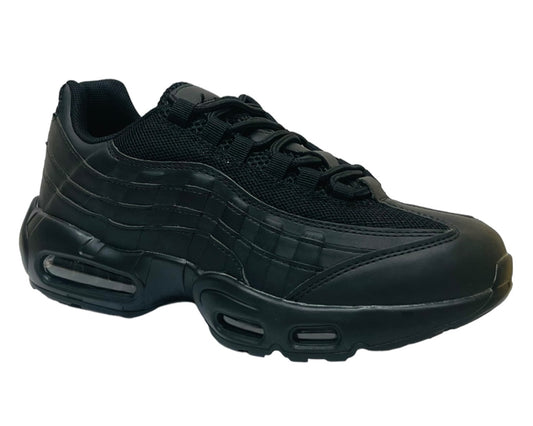 Men's Air Cushioned Sports Trainers – All Black