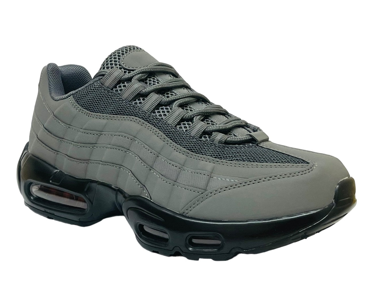Men's Air Cushioned Sports Trainers – Grey