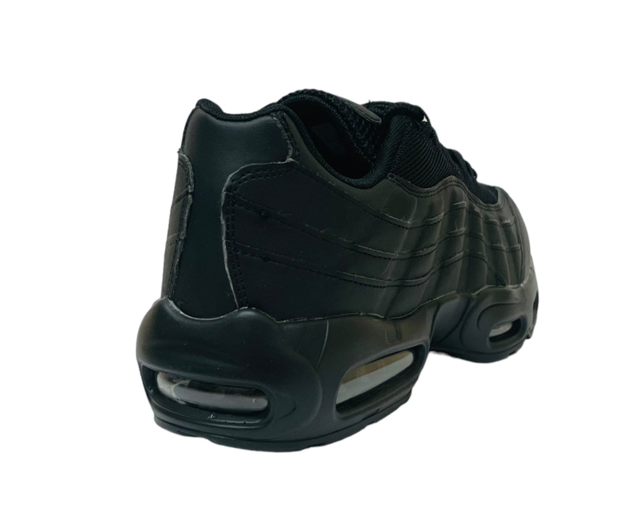 Men's Air Cushioned Sports Trainers – All Black
