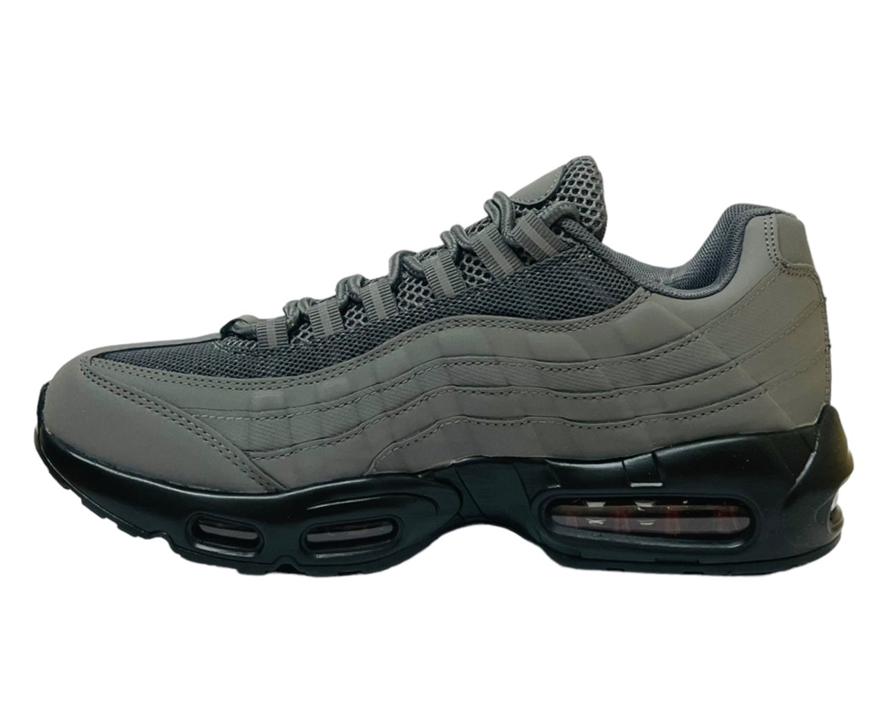Men's Air Cushioned Sports Trainers – Grey