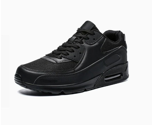 Men's Shock Absorbing Trainers – All Black