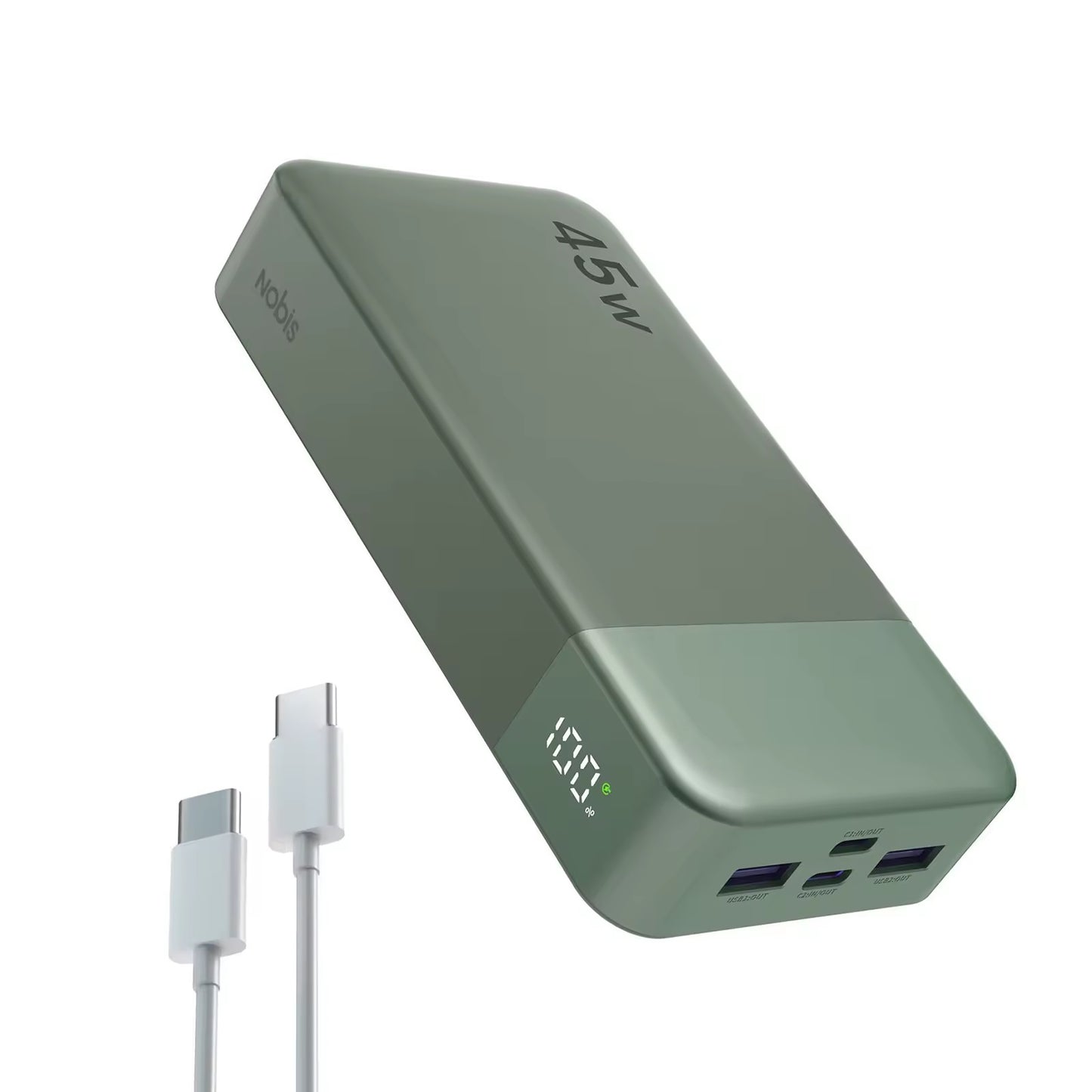 NOBIS Power Bank 20000mah 45W/65W/90W/187W Super Fast Charge ultra slim