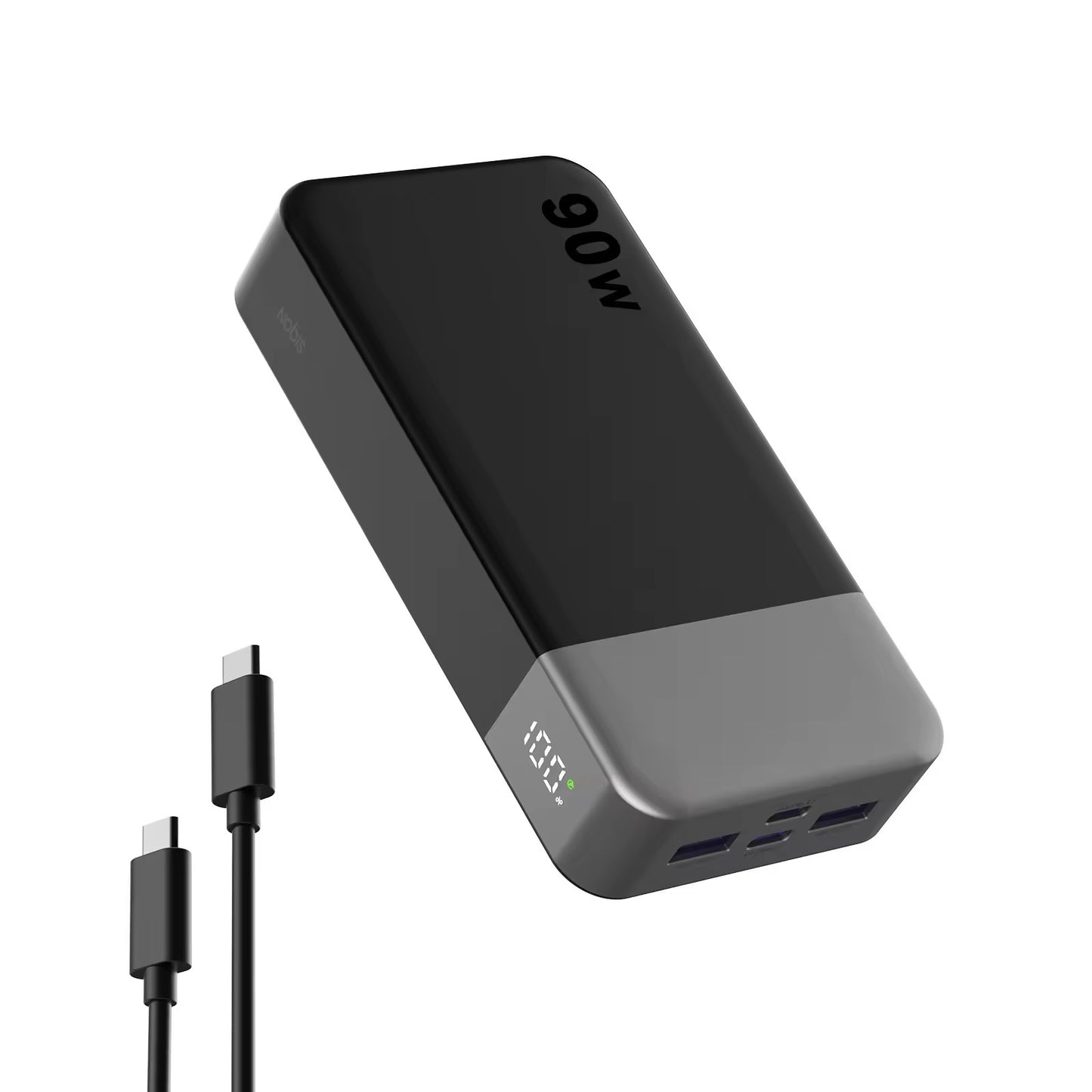 NOBIS Power Bank 20000mah 45W/65W/90W/187W Super Fast Charge ultra slim