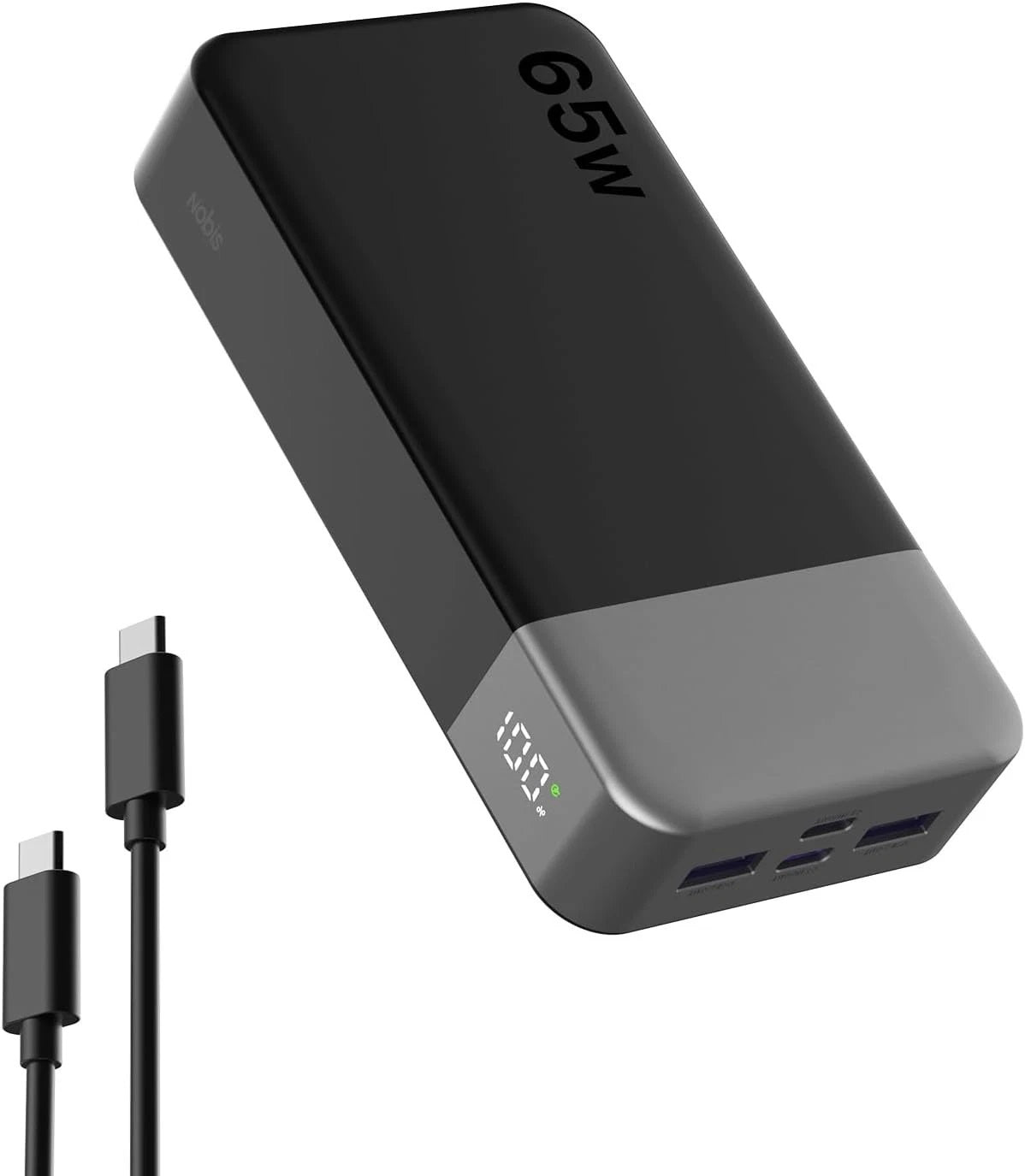 NOBIS Power Bank 20000mah 45W/65W/90W/187W Super Fast Charge ultra slim