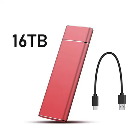External 2/8/16/20TB Ssd High-Speed Solid State Drive Type-C/USB 3.1 Interface Portable Hard Disk for PC Laptop MAC