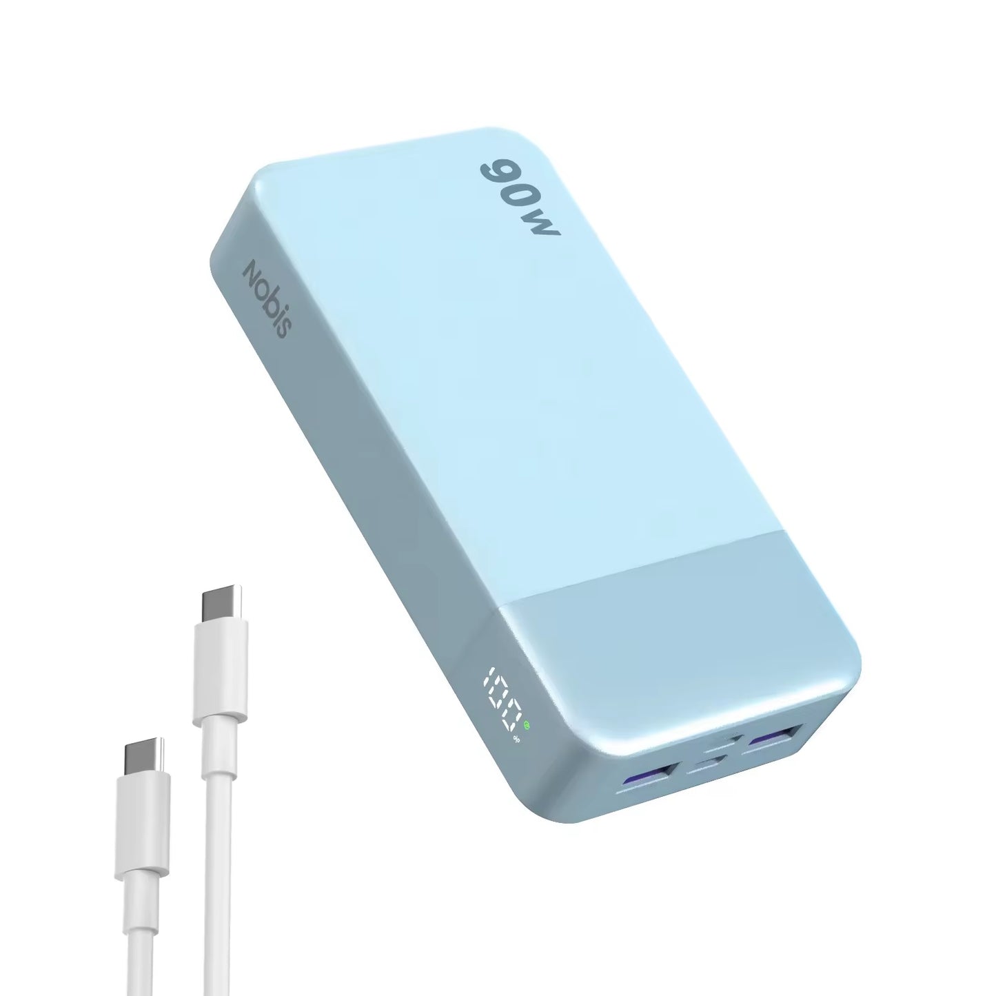 NOBIS Power Bank 20000mah 45W/65W/90W/187W Super Fast Charge ultra slim